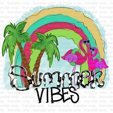 Summer Vibes Sublimation Transfer
