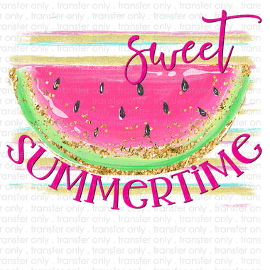 Sweet Summertime Watermelon Sublimation Transfer