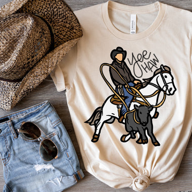 Yee Haw Screen Print High Heat Transfer P3