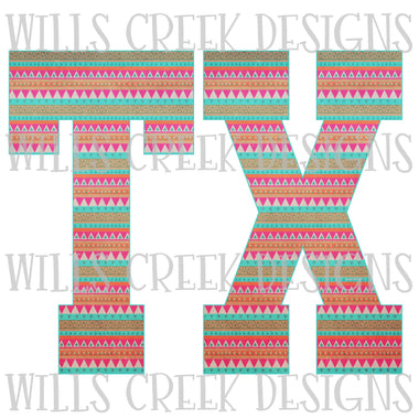 TX Aztec Digital Download