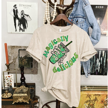 “No restocks” Magically Delicious Screen Print High Heat Transfer B57