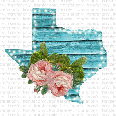Texas Lights Sublimation Transfer