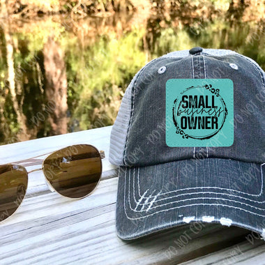 Small Business Owner Leather Patches *Patch Only*
