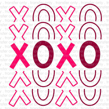 XoXO Retro Sublimation Transfer