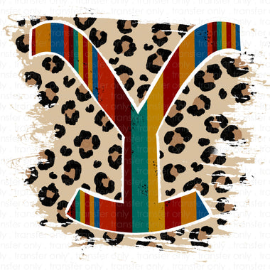 Serape Y Yell*wsto*ne Sublimation Transfer