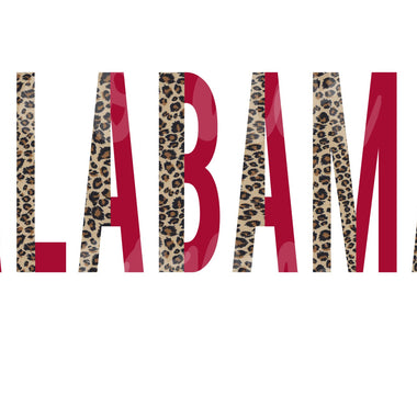Alabama Half Leopard Digital Download