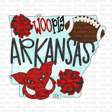 Arkansas State Sublimation Transfer