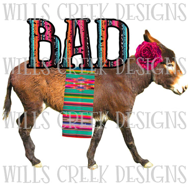 Bad Ass Serape Sublimation Transfer