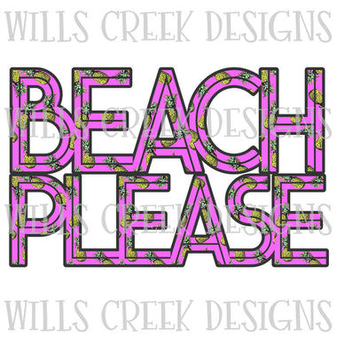 Beach Please Digital Download