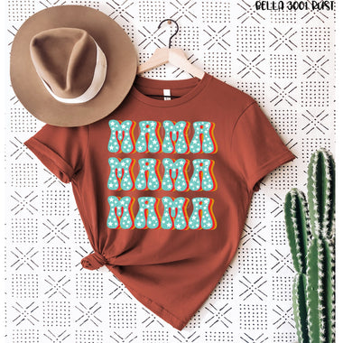 "No restocks" Mama Stars Screen Print Transfer High Heat U150