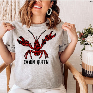 Cajun Queen Screen Print Transfer *High Heat* W112