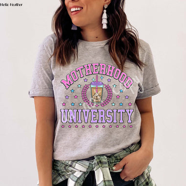 Motherhood University Screen Print High Heat Transfer W77