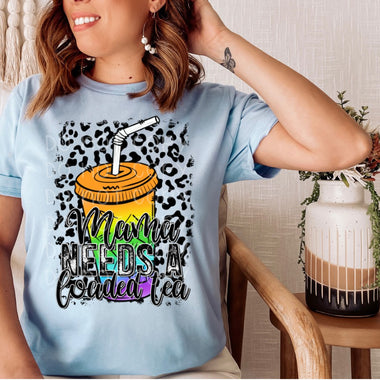 "No restocks" Mama needs Loaded Tea Screen Print Transfers High Heat R17