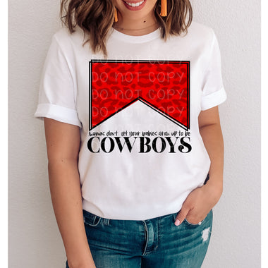 Mama's Don't Let Screen Print High Heat Transfer T108