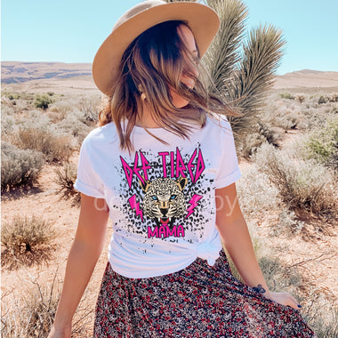 De Tired Mama Screen Print High Heat Transfer U31