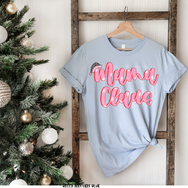 *No Restocks* Mama Claus Screen Print High Heat Transfer R94