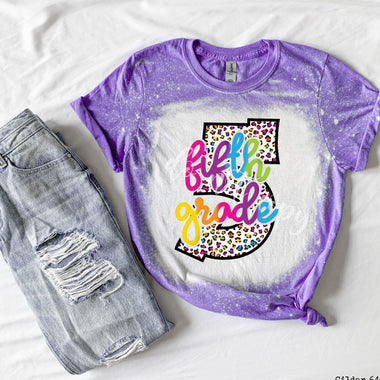 “No restocks” 5th Grade Screen Print High Heat Transfer K17