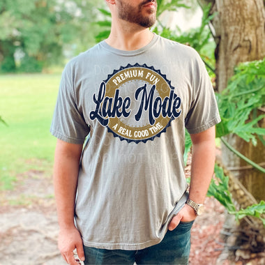 Lake Mode Screen Print Transfer High Heat U106