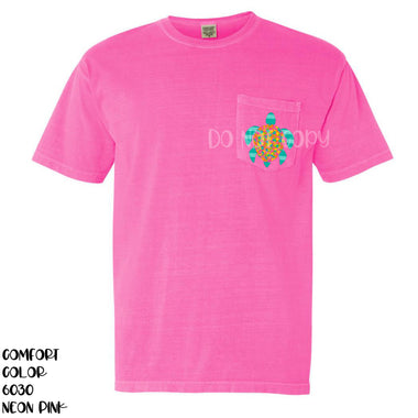 Turtle Pocket Size Screen Print Transfers Q82