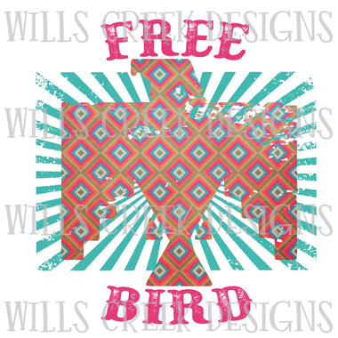 Free Bird Sublimation Transfer