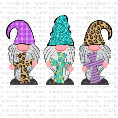 Gnome Crosses Sublimation Transfer