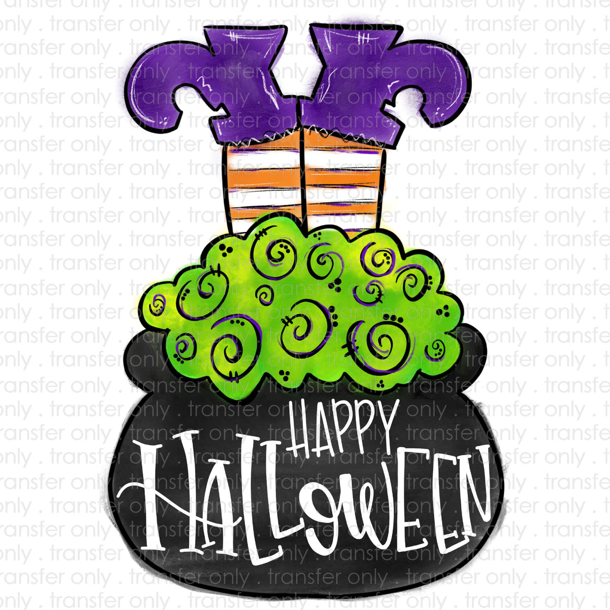 L.V. Halloween Orange Ghost Sleeve- Sublimation Transfer – Classy Crafts