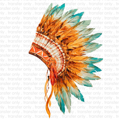 Headdress Sublimation Transfer