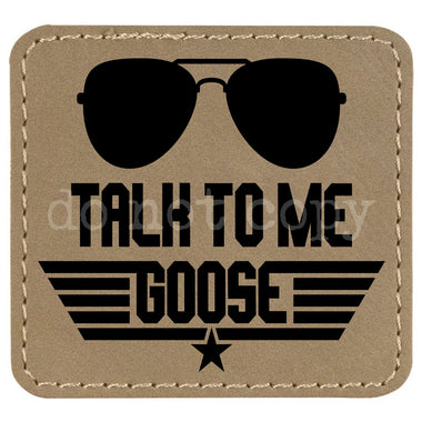 Talk to me Leather Patches *Patch Only*