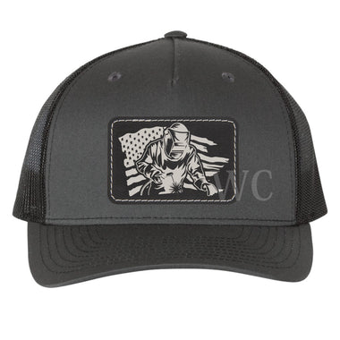 Welding Flag Leather Patches *Patch Only*