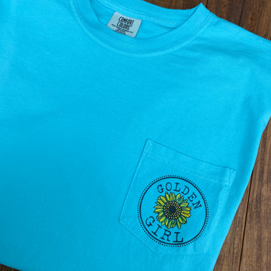 Golden Girl Sunflower Pocket Size Screen Print Transfers Y8