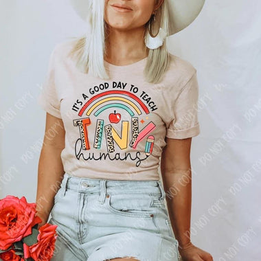 Tiny Humans Screen Print High Heat Transfer P103