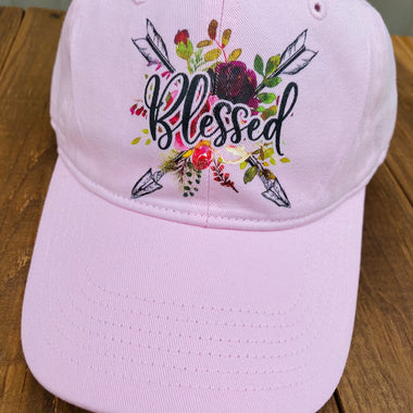 Blessed Floral Arrows Pocket Size Screen Print Transfers Y30