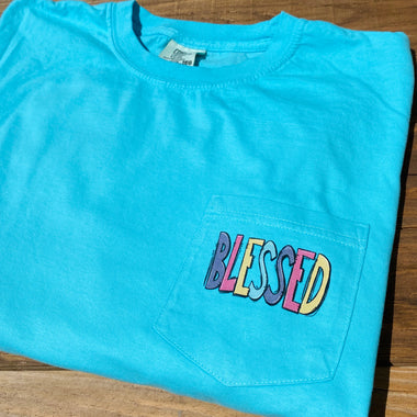 Blessed Pocket Size/Hat/Koozie/Onsie/Tea Towel Screen Print Transfers Z16