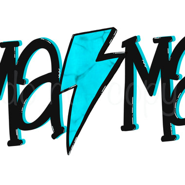 Mama Turquoise Bolt Digital Download