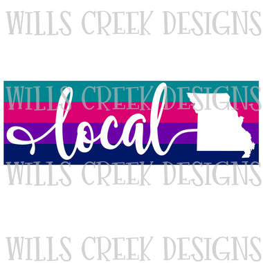 Local Missouri Stripes Digital Download