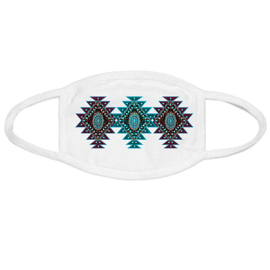 Aztec Star Mask/Pocket/Koozie Screen Print Transfer Y3