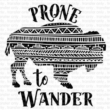 Prone to Wander Sublimation Transfer