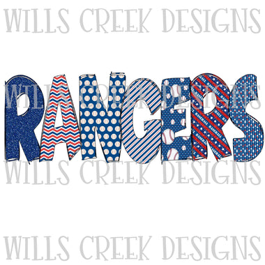 Rangers Sublimation Transfer