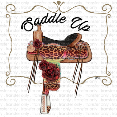 Saddle Up Sublimation Transfer
