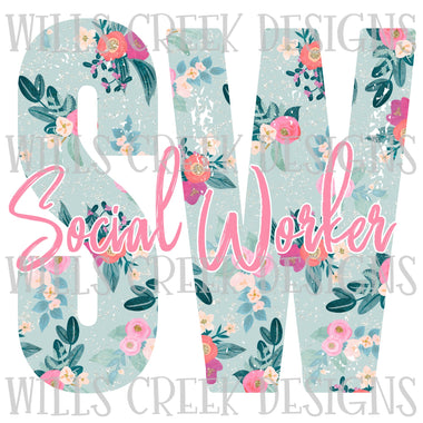 Social Worker Digital Download