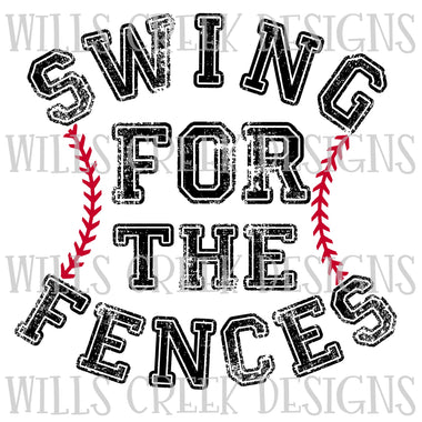 Swing for the Fences Sublimation Transfer