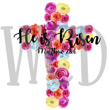 Watercolor Cross Digital Download