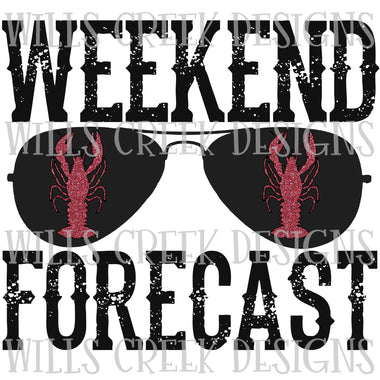 Weekend Forecast Crawfish Sublimation Transfer