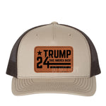 Trump 24 Leather Patches *Patch Only*