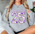 Class of ‘25 Purple DTF Transfer