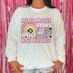 Read More Books Spread More Kindness DTF Transfer