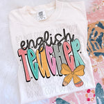 English Teacher DTF Transfer (SWD)