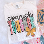 Spanish Teacher DTF Transfer (SWD)