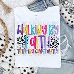 Walking By Faith DTF Transfer (SWD)
