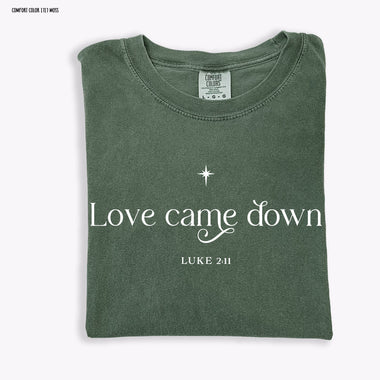 Love came down Screen Print Transfer U46